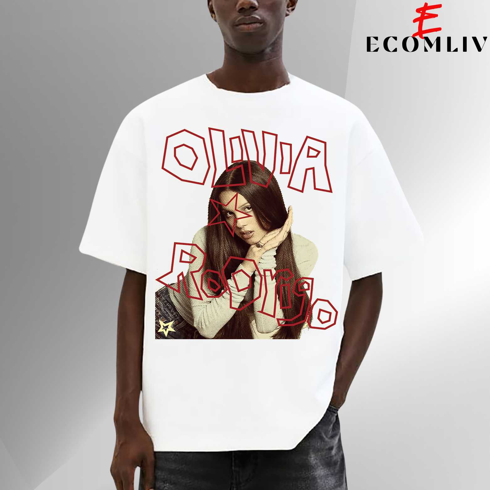 Olivia Rodrigo Graphic T-Shirt, Pop Streetwear Style